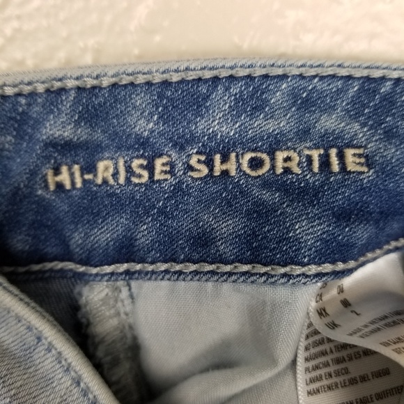 American Eagle Embroidered Hi-Rise Shortie 00 - Picture 6 of 8